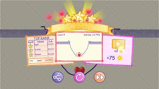 Love Story : Draw Physics Line. Heal Love. Levels 1 - 8. 3 Stars. screenshot 2