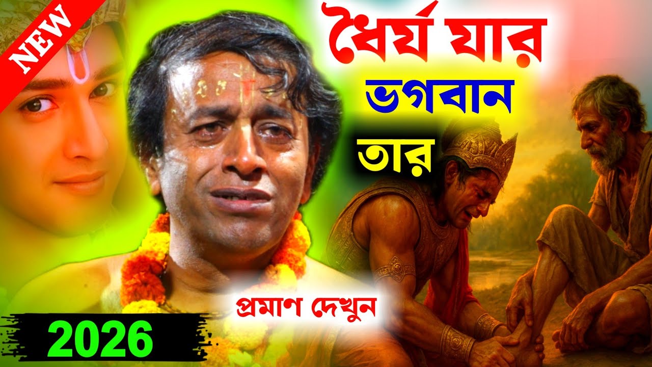 ধৈর্য্য যার ভগবান তার প্রমাণ দেখুন, প্রদীপ পালের নতুন তত্ত্বকথা ২০২৬ সালের [Pradip Pal Kirtan 2026]