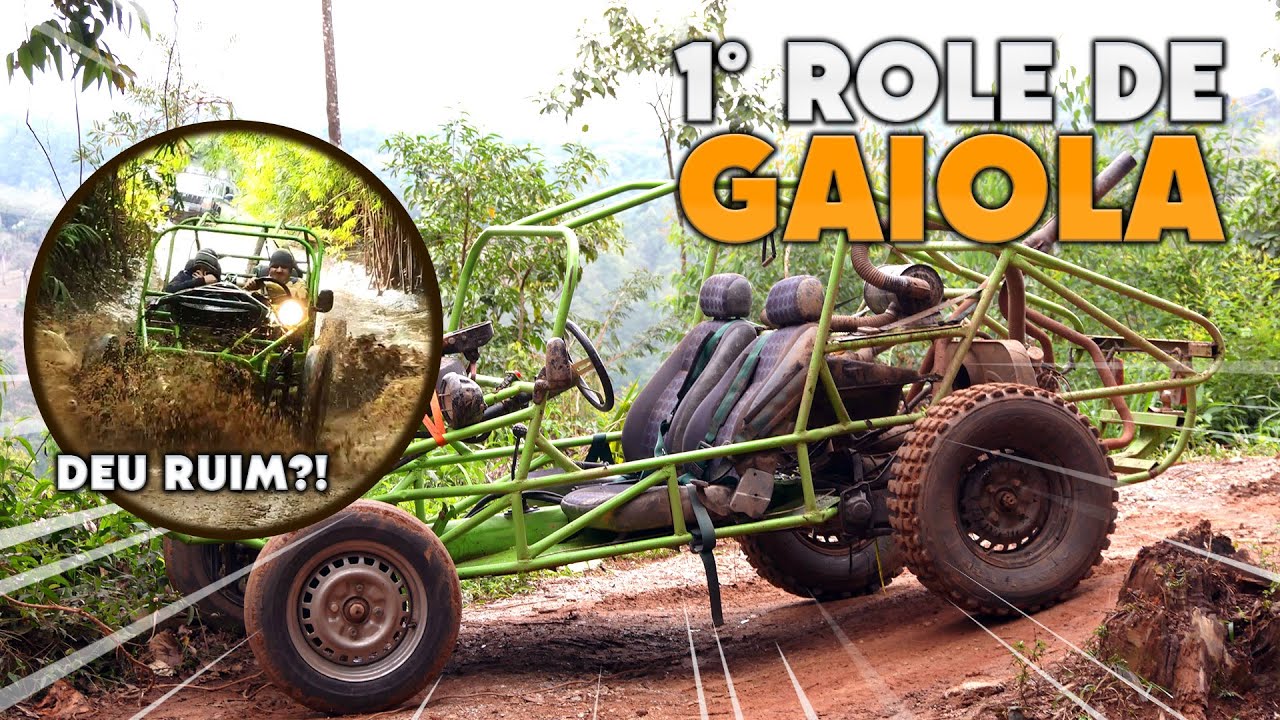 PRIMEIRO ROLE DE GAIOLA NA TRILHA! DEU RUIM?!