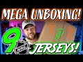 MEGA JERSEY UNBOXING! 9 Jerseys!