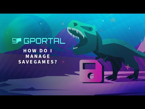 GPORTAL ARK Server: How do I manage savegames?