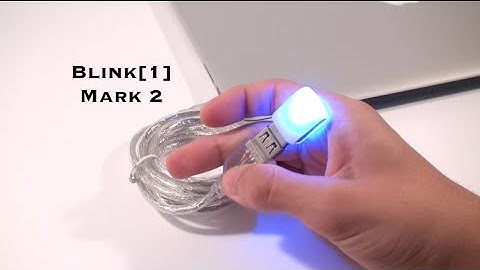 Blink(1) Mk2 Review (Notification LED)