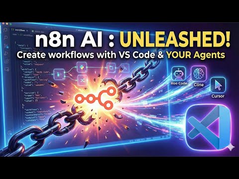 n8n AI: UNLEASHED! (Via VS Code)