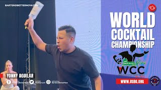 Yonny Aguilar – Team Peru | Flair Round | IBA World Cocktail Championship 2023 – Rome, Italy