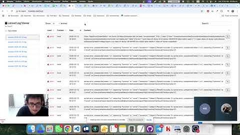 29 Curso de laravel Tall Stack - Debugging - Uso de laravel log viewer