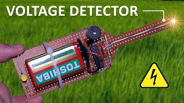 How to make Wireless AC Voltage Detector Pen | Non Contact Electrical Tester