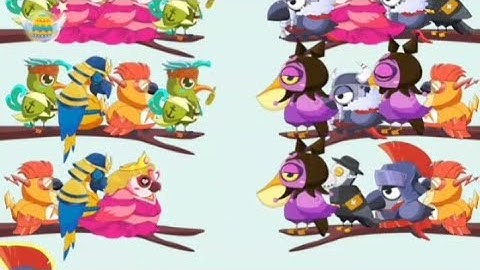 Bird Sort 2 Level 19-22 Walkthrough Gameplay Android,iOS 