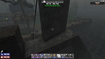 7 Days to Die - 2 players melee Horde Base - Storm Proof fighting position