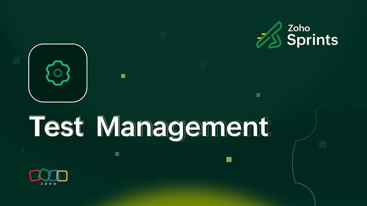 Zoho Sprints — Zoho Sprints — Test Management (YouTube video ad)