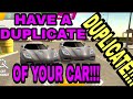 How to make a Copy of your car in Car Parking Multiplayer