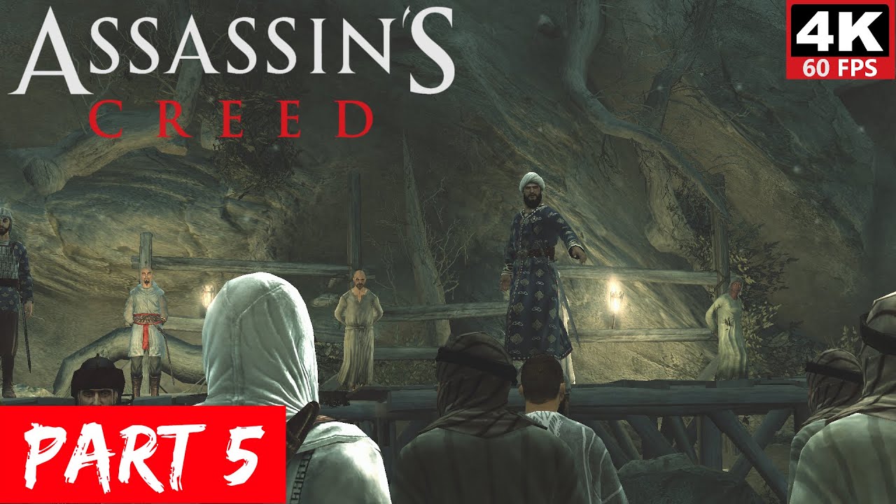 ASSASSIN'S CREED 1 Gameplay Walkthrough 4K Part 5 No Commentary - YouTube