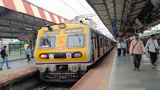 Local Train 🚂 🚃 🚃 Mumbai ll Koper Railways Station ll Arrivel and Departure Local Train from Koper