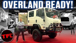 Is This Acela Straya The Military-Grade 4x4 Overlanding Truck Of your Dreams?