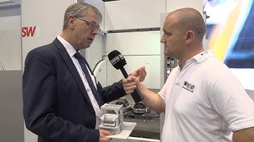 SW BA 222 twin spindle 5 axis at AMB