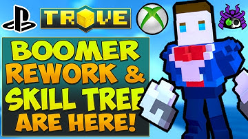 Trove Boomeranger Rework & Skill Tree / Fishing 2.0 RELEASED on PS4 / XBOX TODAY