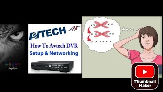 اعادة ضبط المصنع لجهاز dvr avtech 4ch