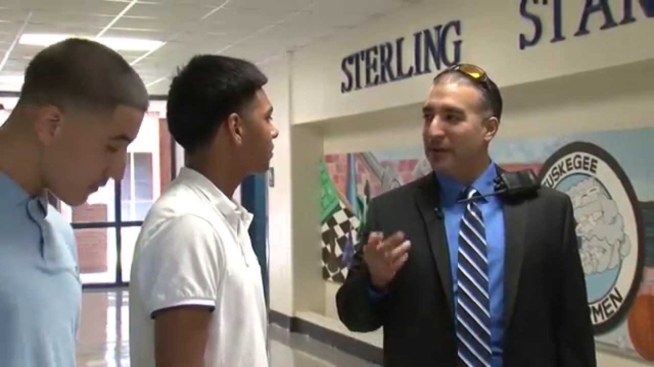 First day of school at Sterling High School YouTube