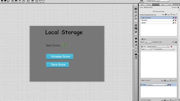 Local Storage Action