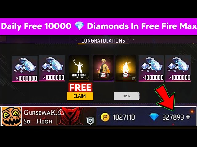 Free Fire Max Diamond Hack (Free Tool 99999) » BihariRockers in 2023