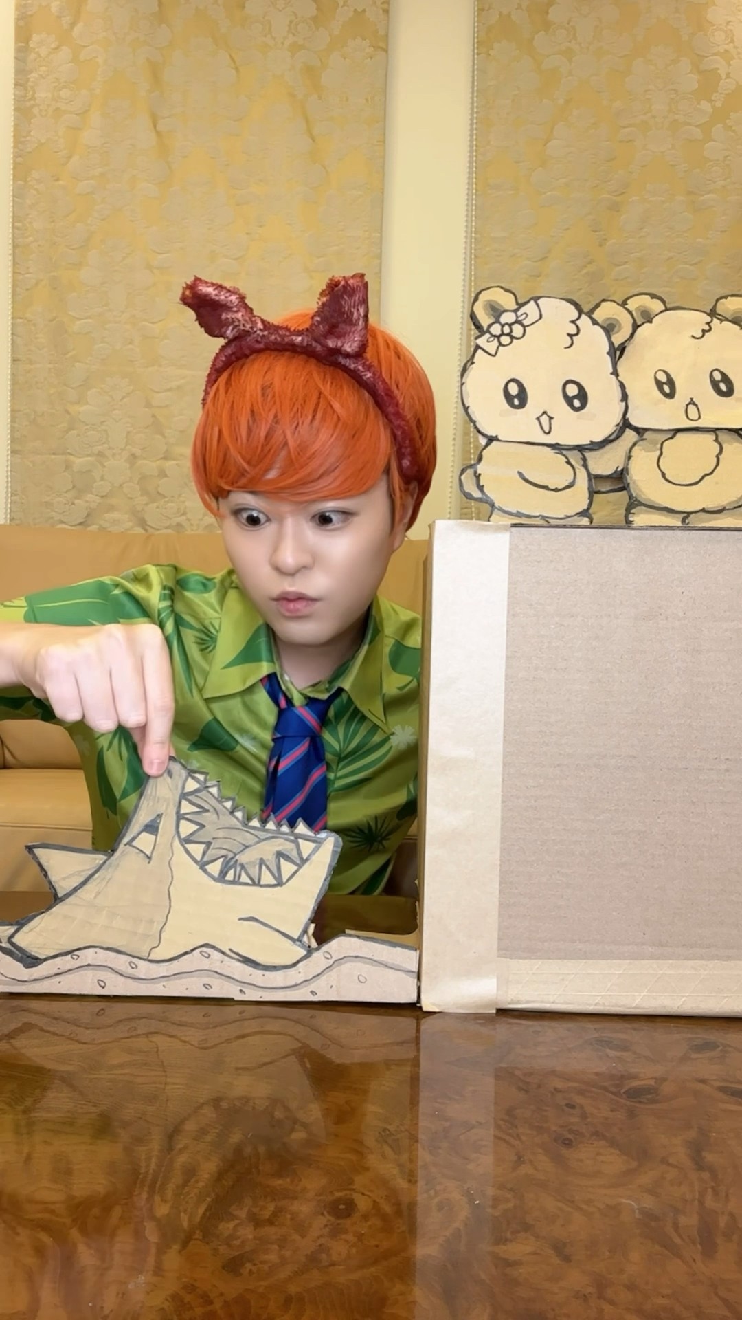 GET RID OF CARDBOARD SHARKS！#asmr
