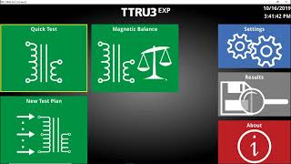 Meggers TTRU3 - Exploring the TTRU3 3-Phase Transformer Turns Ratiometer