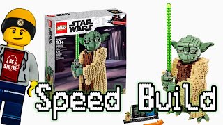 LEGO UCS Yoda SpeedBuild! #Shorts