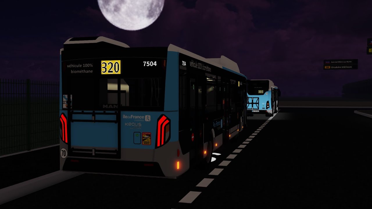 [DSP 9]Marne et Brie - Bassin Vallée de la Marne|Ligne 320 CircExt|Man New Lion’s City 12G EH|Roblox