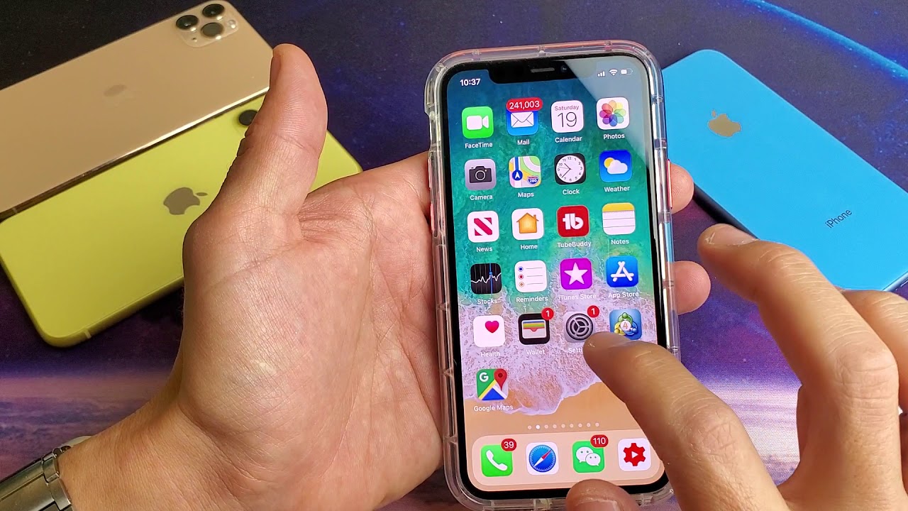 How To Turn On Off Keyboard Click Sound On IPhone X XR XS 11 YouTube