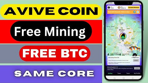 Avive Coin || Free Mining App || Free BTC!  || Same As CORE🌏💸