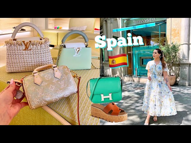 VLOG: 24 Hrs in Barcelona Solo Luxury Shopping Hermes, Fendi