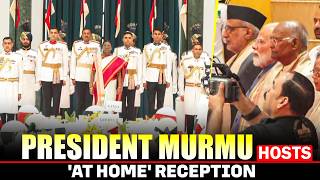 WATCH: President Murmu hosts 'At Home' reception on the occasion of 80th Independence day I PM Modi
