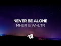 Mheir  whltr  never be alone