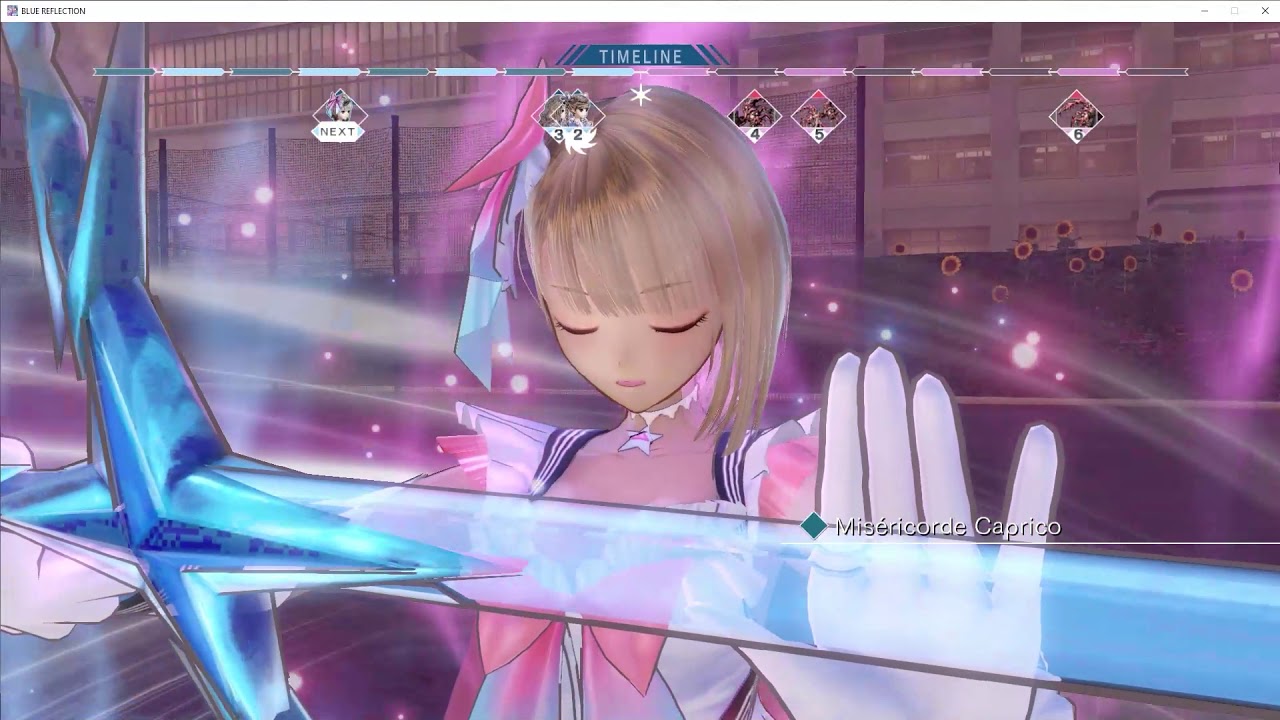 Blue Reflection Final Boss Battle Daath (Hard mode) with ending and credits
