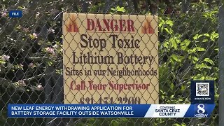 New Leaf Energy withdraws permit application for Watsonville battery storage facility