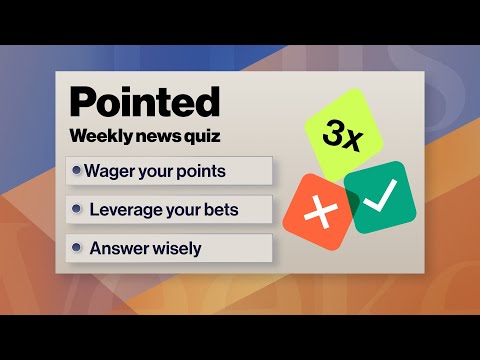 Insurance, Crypto, Media | The Pointed News Quiz