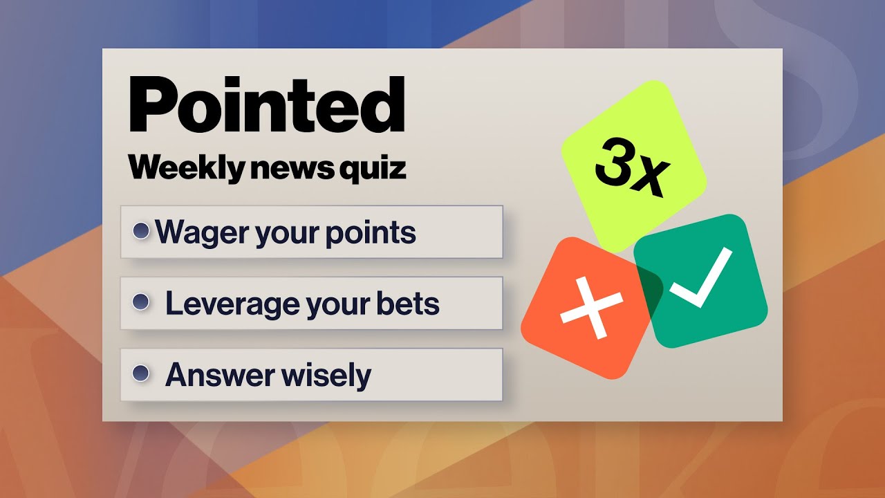 Insurance, Crypto, Media | The Pointed News Quiz