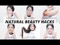 12 Natural BEAUTY HACKS For SKIN, HAIR, & BODY CARE Routine | Anukriti Lamaniya