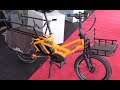 Tern GSD Electric Cargo Bike & Vektron Folding Electric Bike | Electric Bike Report