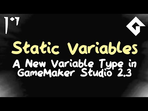 Static Variables - GameMaker Tutorial