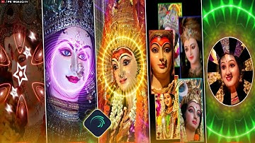 Navratri Hindi Song Status Video Editing Alight Motion | Happy Navratri | PK Workcity
