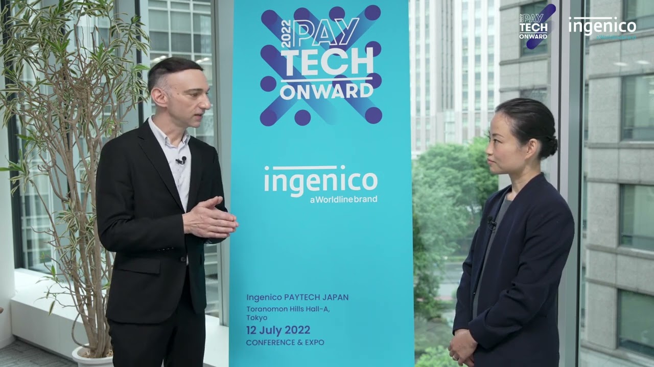 What is the impact of Android Terminals in Japan by Xavier Michel Ingenico Japan President.