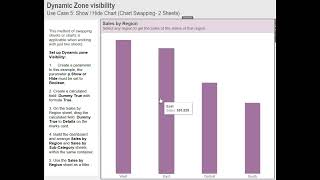 Show or Hide Chart  Demo | Dynamic Zone Visibility | Tableau