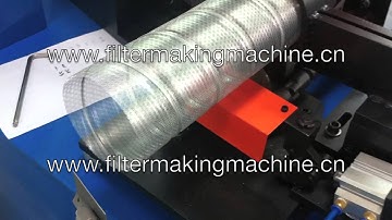 spiral core/tube forming machine for LP www.filtermakingmachine.cn