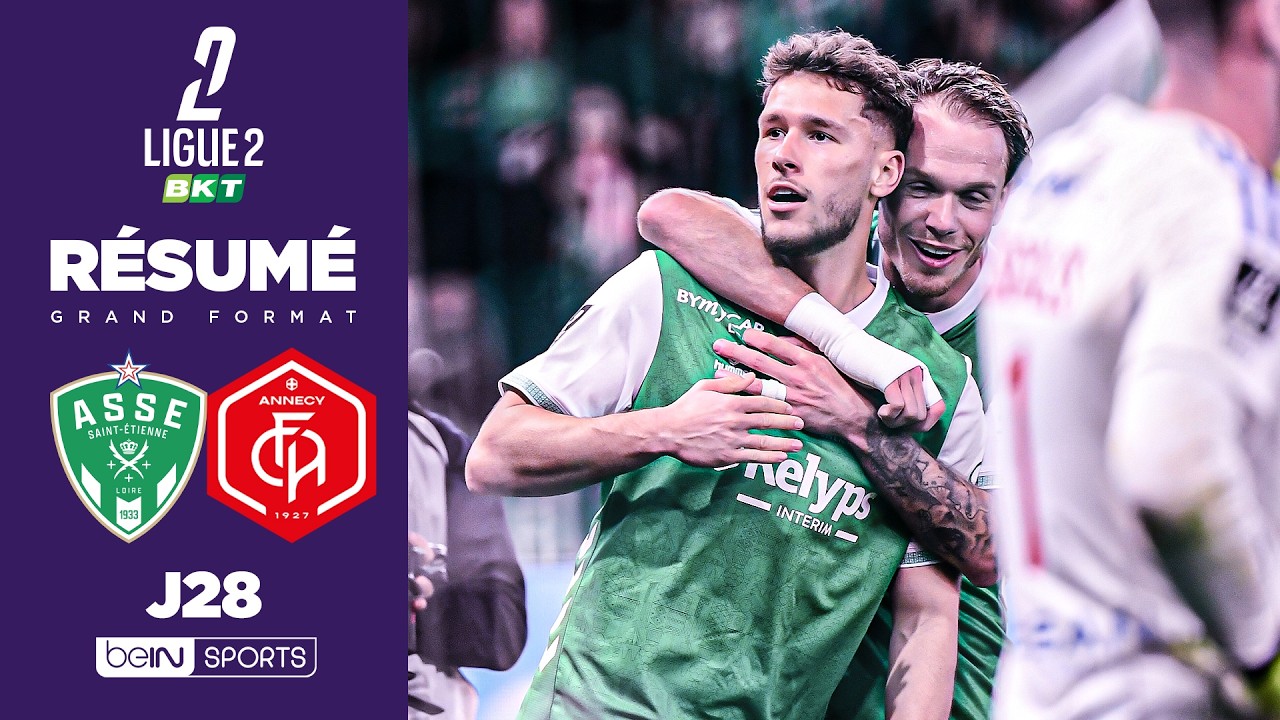 Résumé : Saint-Etienne CORRIGE Annecy et met la PRESSION sur l'ESTAC !