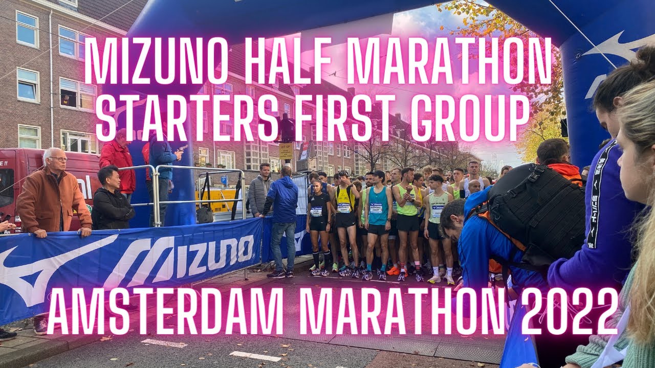 MIZUNO HALF STARTERS - FIRST GROUP - YouTube