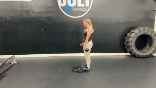Toes Elevated Romanian Deadlift