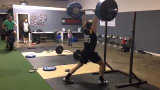 315 pause jerk + split jerk
