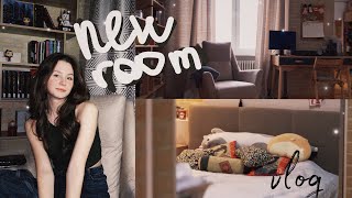 new room vlog! новая мебель и перестановка🪩