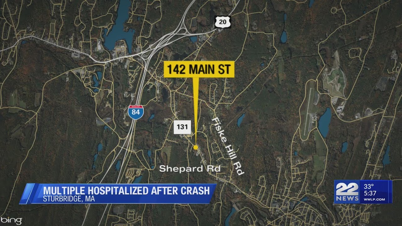 Sturbridge crash sends multiple people to hospital - YouTube