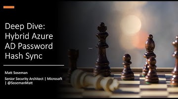 Deep Dive: Password Hash Sync Hybrid Azure Active Directory